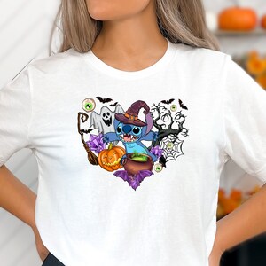 Stitch Halloween Shirt, Disney Stitch Halloween Shirt, Stitch Spooky Shirts, Disney Halloween Shirt, Disney Stitch Horror Shirt
