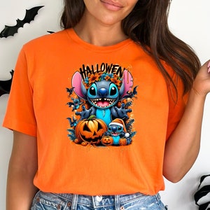 Stitch Halloween Shirt, Disney Stitch Halloween Shirt, Stitch Spooky Shirts, Disney Halloween Shirt, Disney Stitch Horror Shirt