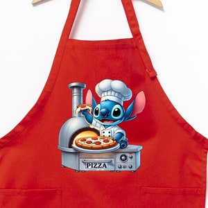 Custom Stitch Apron,Custom Family Kitchen Apron,Chef Couple Apron, Apron For Dad, Little Chef Kitchen Apron,personalized Apron