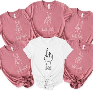 Bride Shirt , Bachelorette Party Shirts , Bride Tribe Shirt , Bridal Party Shirt, Bridesmaid Shirt,Bridesmaid Gift,Bachelorette Party Shirts