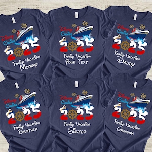 Benutzerdefinierte Disney Cruise Shirt, Disney Cruise 2025 Shirts, 2025 Disney Treasure Cruise Familienshirt, Disney Cruise Matching Shirt, Cruise Shirt 2025