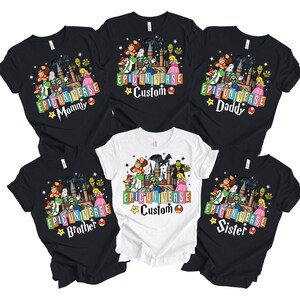 Epic Universe Family Shirts, Custom Epic Universe Shirt 2025, Epic Universe Family Shirts, Custom Epic Universe Shirts, Epic Universe Shirt