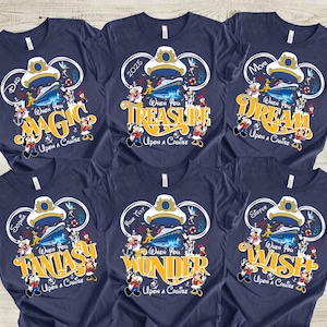 Benutzerdefinierte Disney Cruise Shirt, Disney Cruise 2025 Shirts, 2025 Disney Treasure Cruise Familienshirt, Disney Cruise Matching Shirt, Cruise Shirt 2025