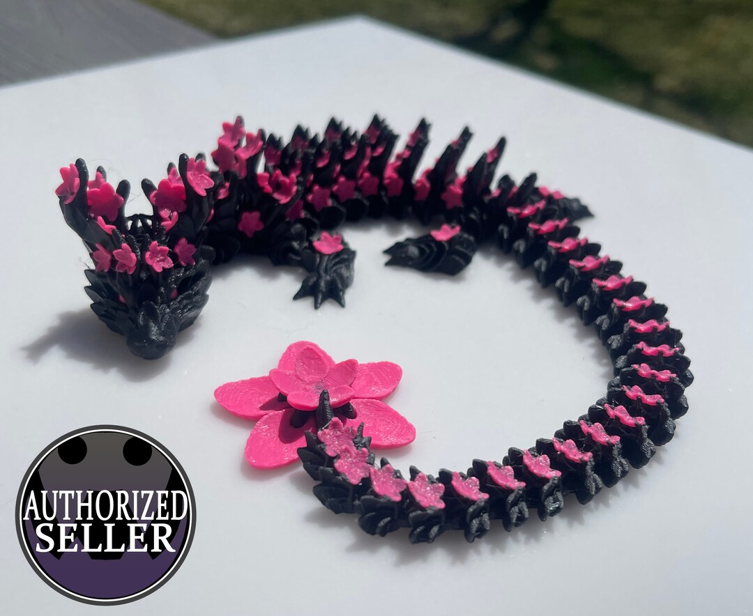 Cherry Blossom Dragon (2 Colors) - Variety of Colors and Sizes ...