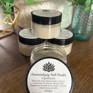 Remineralizing tooth powder