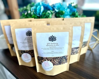 Inflammation Tea Blend | White Willow Bark, Hibiscus, Lemon