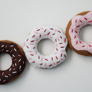 Felt Donuts Play Food