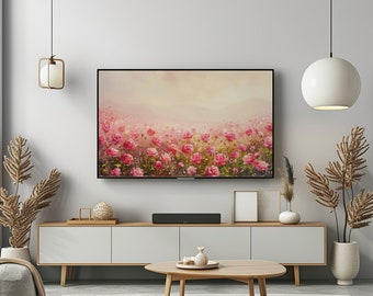 Frame TV Art Vintage Rose Collection Bundle | Vintage Country Landscapes and Botanical Still Life Paintings