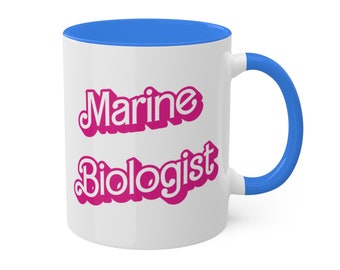 Mug biologiste marin - Série Professional Girls