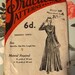 1940's Dressing Gown Vintage Sewing Pattern by Practical Patterns from the UK - Bust 40