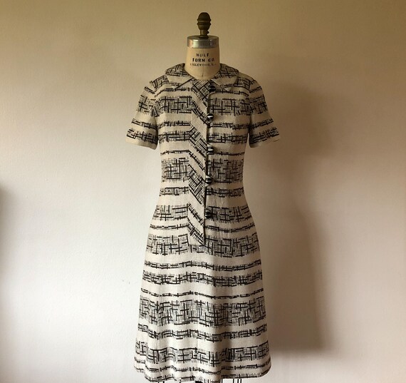 1950's Leslie Fay Day Dress