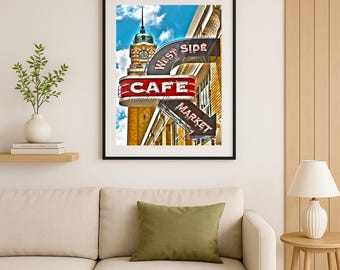West Side Market Cafe Print