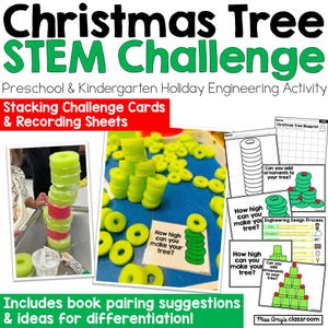 Christmas Tree STEM Challenge – Holiday Engineering Activity