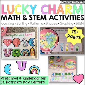 Lucky Charms STEM Activity Pack: St. Patrick's Day Printables (PDF)