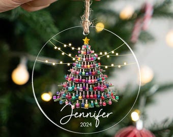 Nail Polish Christmas Ornament, Nail Design Accessories, Nail Technician Gift, Nail Art Display, Nail Artist Ornament, Manicure Accessories.