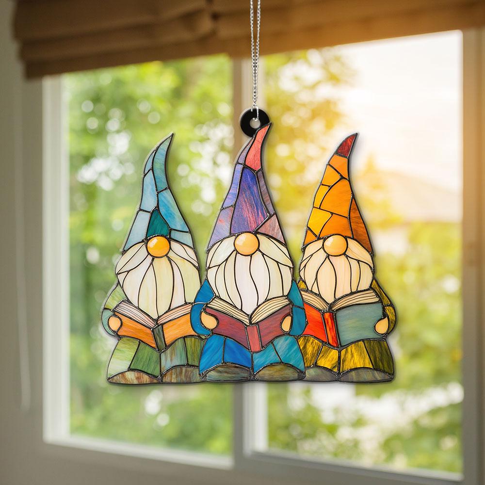 Personalized Book Lovers Suncatchers For Windows Hanging