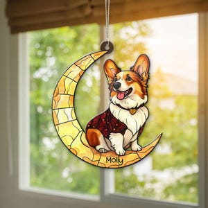 Corgi Ornament, Corgi Christmas Ornament, Corgi Lover Gift, Corgi Stocking Stuffer, Cute Dog Ornament, Pet Memorial Ornament,Animal Ornament