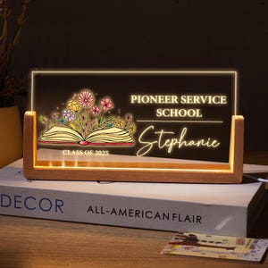 Personalized Pioneer School Led Sign, JW Pioneer School 2025 Gift, Pioneer Service School Gift, Best Life Ever Bag Gift, jw gift