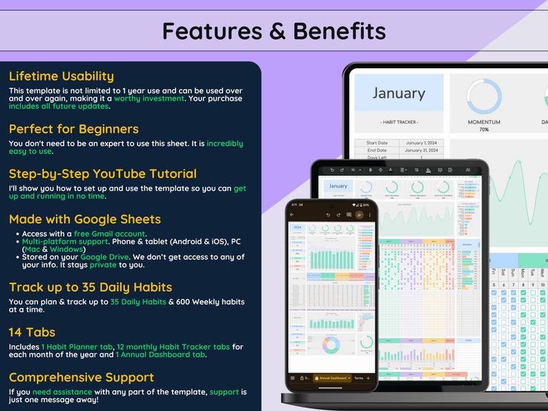 Features & Benefits