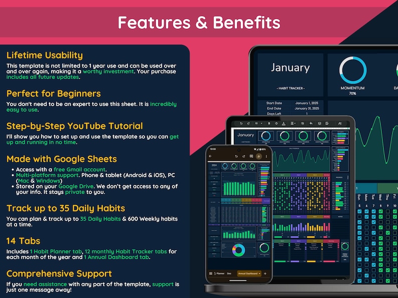 Features & Benefits