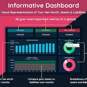 Net Worth Tracker Dashboard