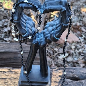 Into The Stars | Black and Silver Necklace and Bracelet