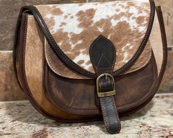 Cowhide Purse, Cowhide Crossbody, Western Purse, Cowgirl Purse, Western Wear, Gift for Her, Festival Purse, Concert Purse, Christmas Gift