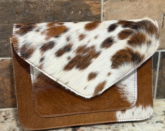 Cowhide and Leather Crossbody, Crossbody, Cowhide Crossbody, Western Crossbody, Rodeo, Cowhide, Small Crossbody, Cowhide, Western Purse,