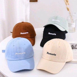 Embroidered Hat, Personalized Dad Cap, Embroidery Logo baseball hat, Bachelorette hats, Custom caps, Sorority hat, Unisex Baseball Cap