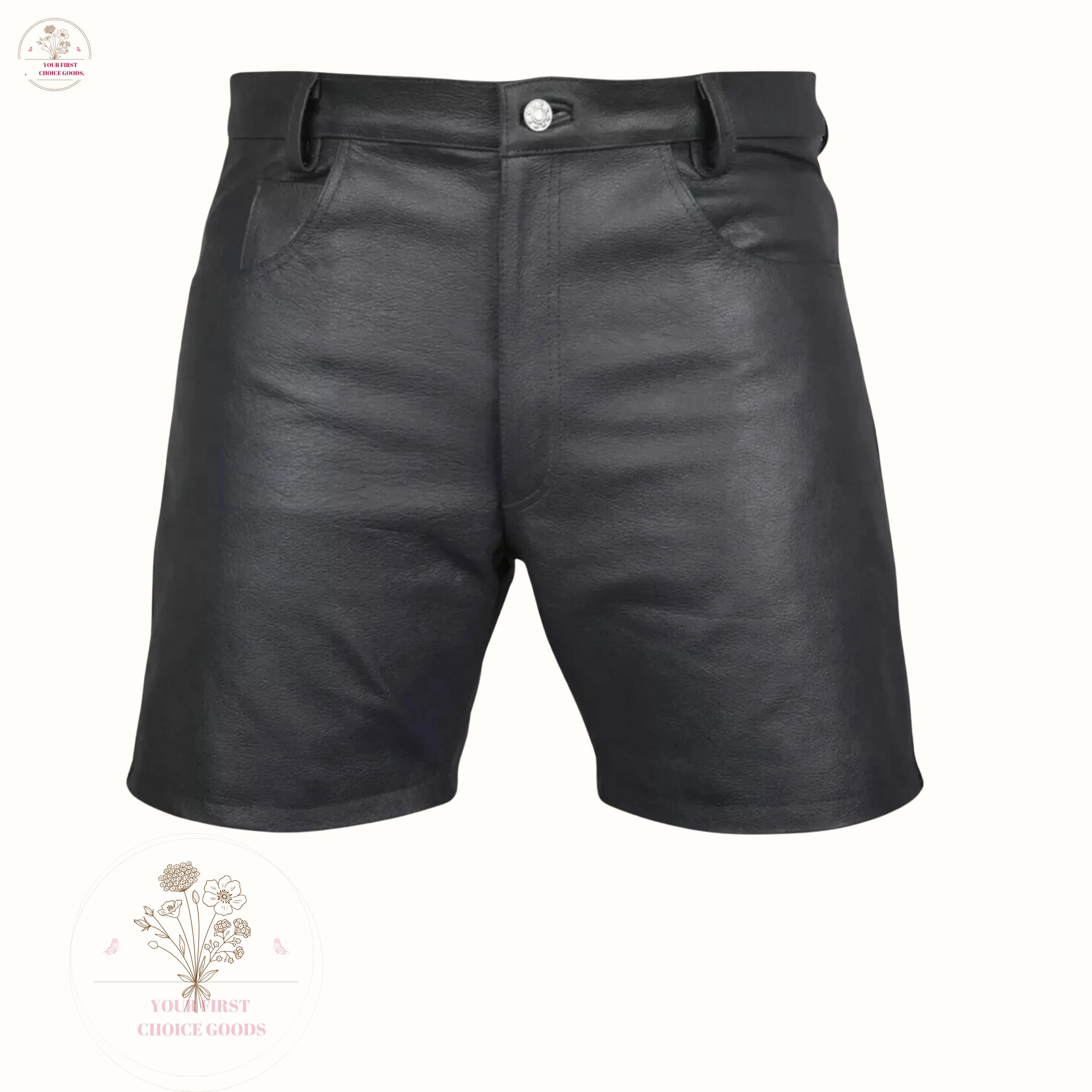パンツ archive MINORITY leather cargo shorts Minority 90S ARCHIVE 2nd LEATHER CARGO PANTS SHORTS F DARK