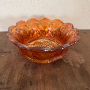 antique Carnival Glass Bowl