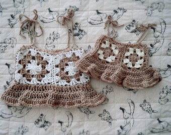 girls’ crochet top