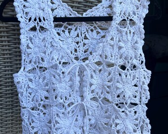 lace summer vest