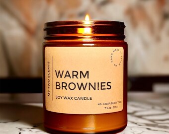 Soy Wax Candle | Choose from 27 Dessert Scents | Hand-Poured | The Perfect Gift | Small Batches