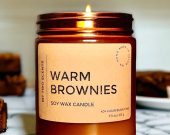 Soy Wax Candle | Choose from 27 Dessert Scents | Hand-Poured | The Perfect Gift | Small Batches