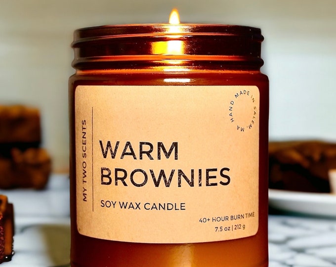 Soy Wax Candle | Choose from 19 Dessert Scents | Hand-Poured | The Perfect Gift | Small Batches