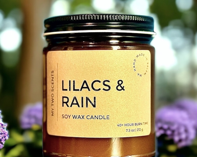 Spring Soy Wax Candles | Choose from 5 Scents | Hand-Poured | The Perfect Gift | Small Batches
