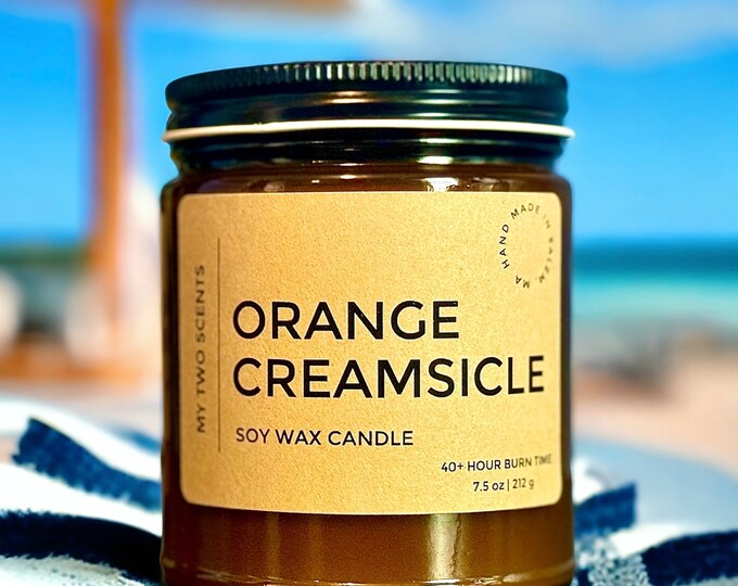 Summer Soy Wax Candles | Choose from 14 Scents | Hand-Poured | The Perfect Gift | Small Batches