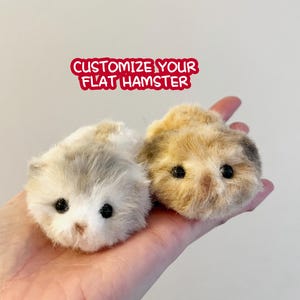 Mini porte-clé hamster personnalisé, breloque de sac hamster, figurine de hamster personnalisée, amoureux des hamsters, cadeau commémoratif de la perte d&#39;un animal de compagnie, aimant hamster mignon