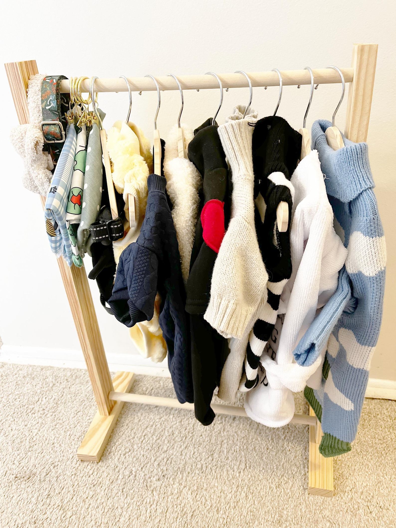 Dog Clothing Rack/holder, Pet Accessory Organizer Store Display ...