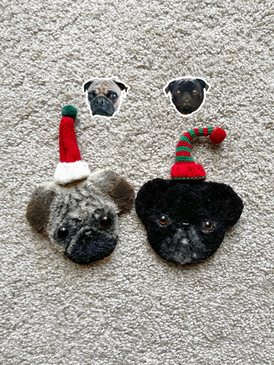 Personalized Custom Dog Cat Christmas Tree Decoration, Memorial Pet