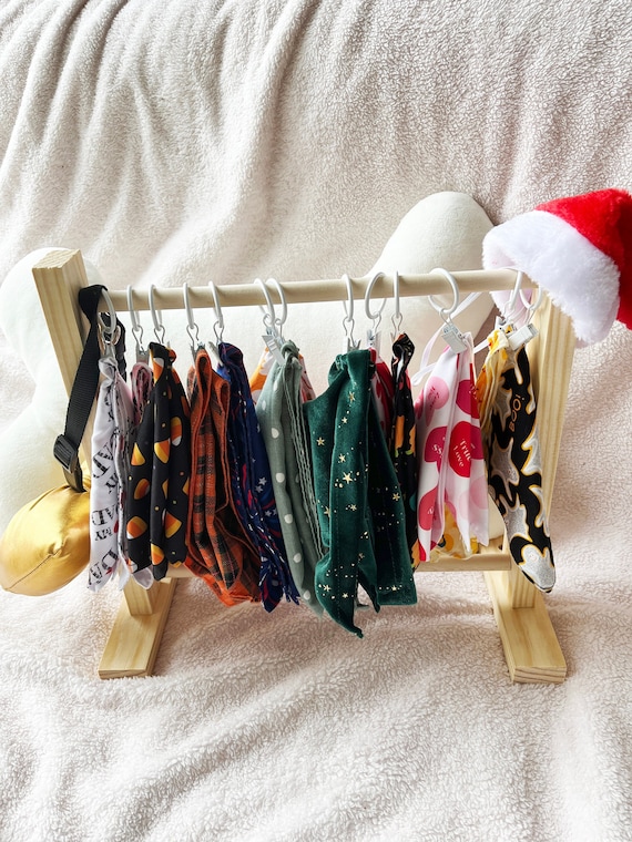 Dog Bandana Rack/holder, Pet Accessory Organizer Store Display