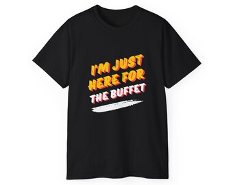 Camiseta gráfica divertida de buffet de casino, regalo para jugadores