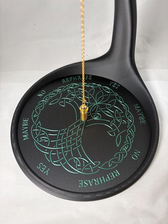 Tree of Life Pendulum Stand – Divination Altar Decor, Spiritual Gift