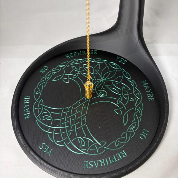 Tree of Life Pendulum Stand – Divination Altar Decor, Spiritual Gift