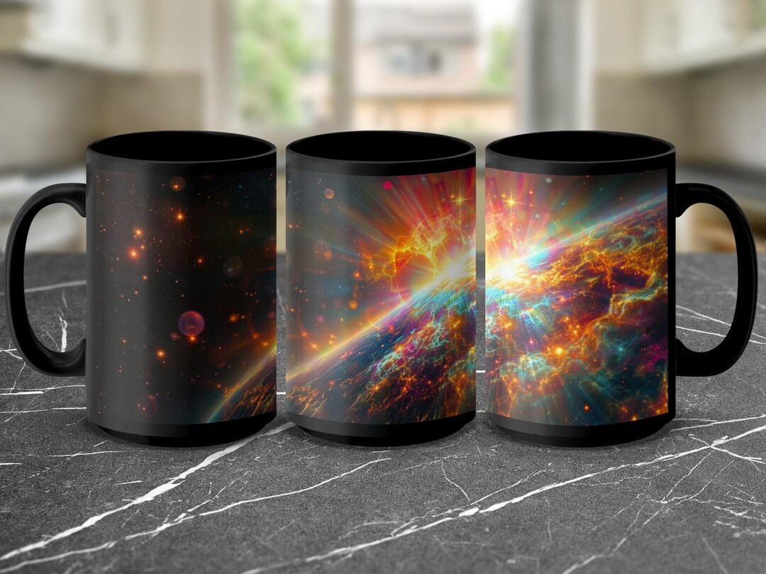 Explosion Mug Cosmic Explosion Mug: Galaxy Coffee Cup, Astronomy Gift - Etsy