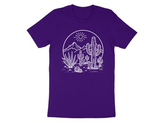 T-Shirt Donna Con Stampa Cactus E NASA - Vintage Astronauta Luna - Manica Corta, Giallo, XX-Large