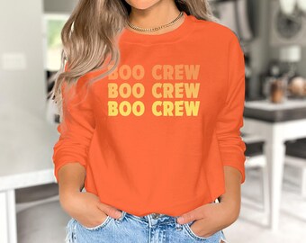 ハロウィンブークルーTシャツ、スウェットシャツ、タンクトップ：不気味な季節のTシャツ