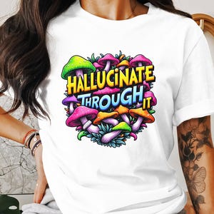 T-shirt, tröja och linne med psykedeliska svampar: Trippy Funky Clothing