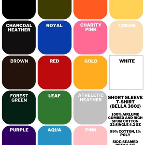 Colorful Short Sleeve T-Shirt, Trending Bella 3001 Tee, Unisex Sizing, Comfortable Graphic Tee, Customizable T-Shirt Design